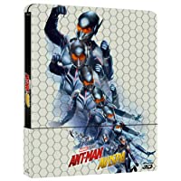Ant Man &amp- The Wasp - 3D Steel Book [Blu-ray]